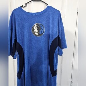 Mens, XXL, Dallas Mavericks, Blue Sports T-Shirt with Mavericks Logo